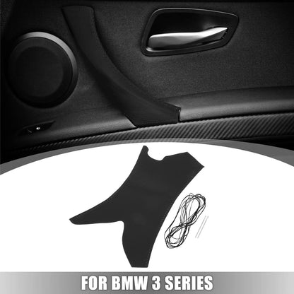 Interior Door Handles Strap Cover Hand Sewing Front Rear Right for BMW 3 Series