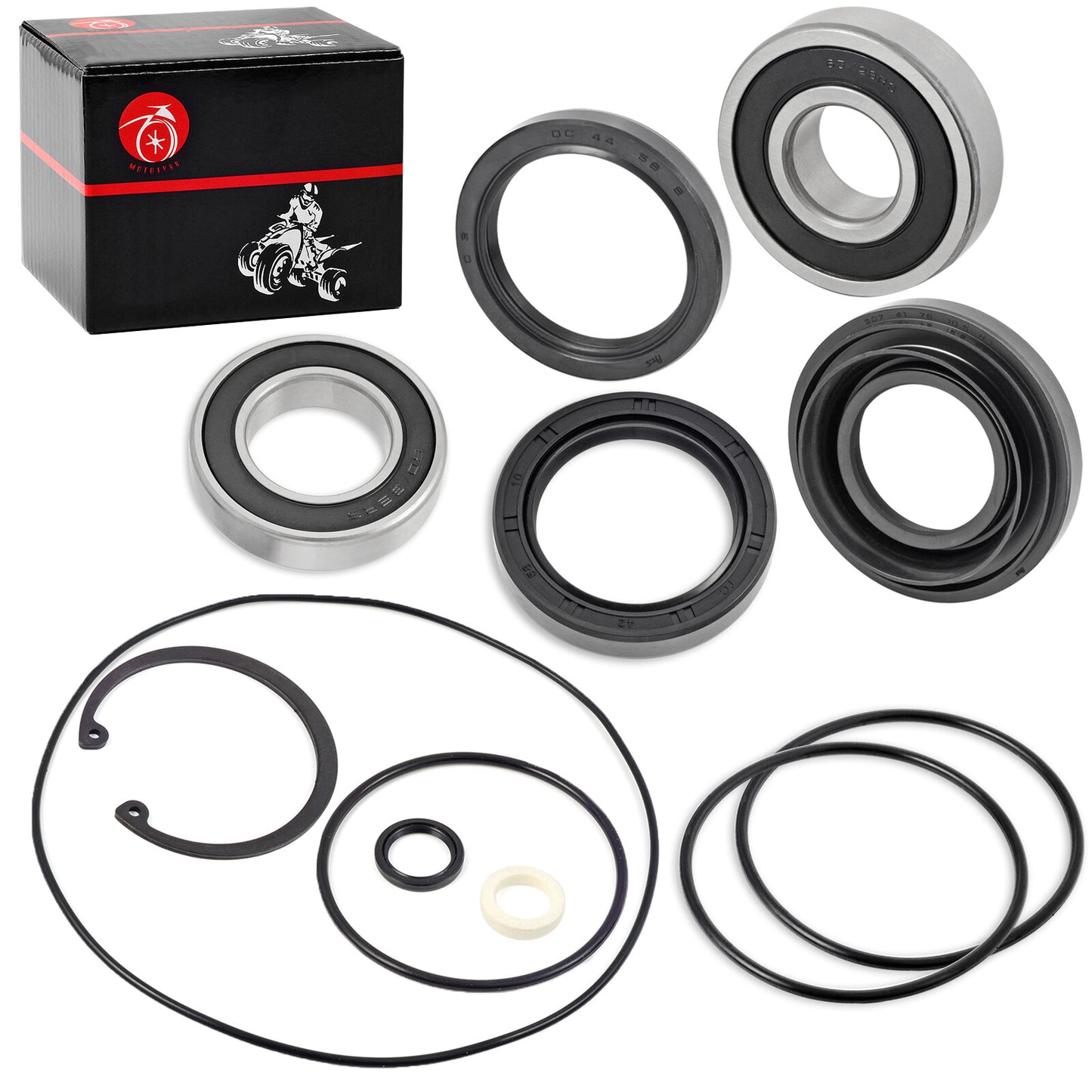 Rear Axle Brake Drum Seal Bearing Kit for Honda Foreman TRX520 (2020–2023)