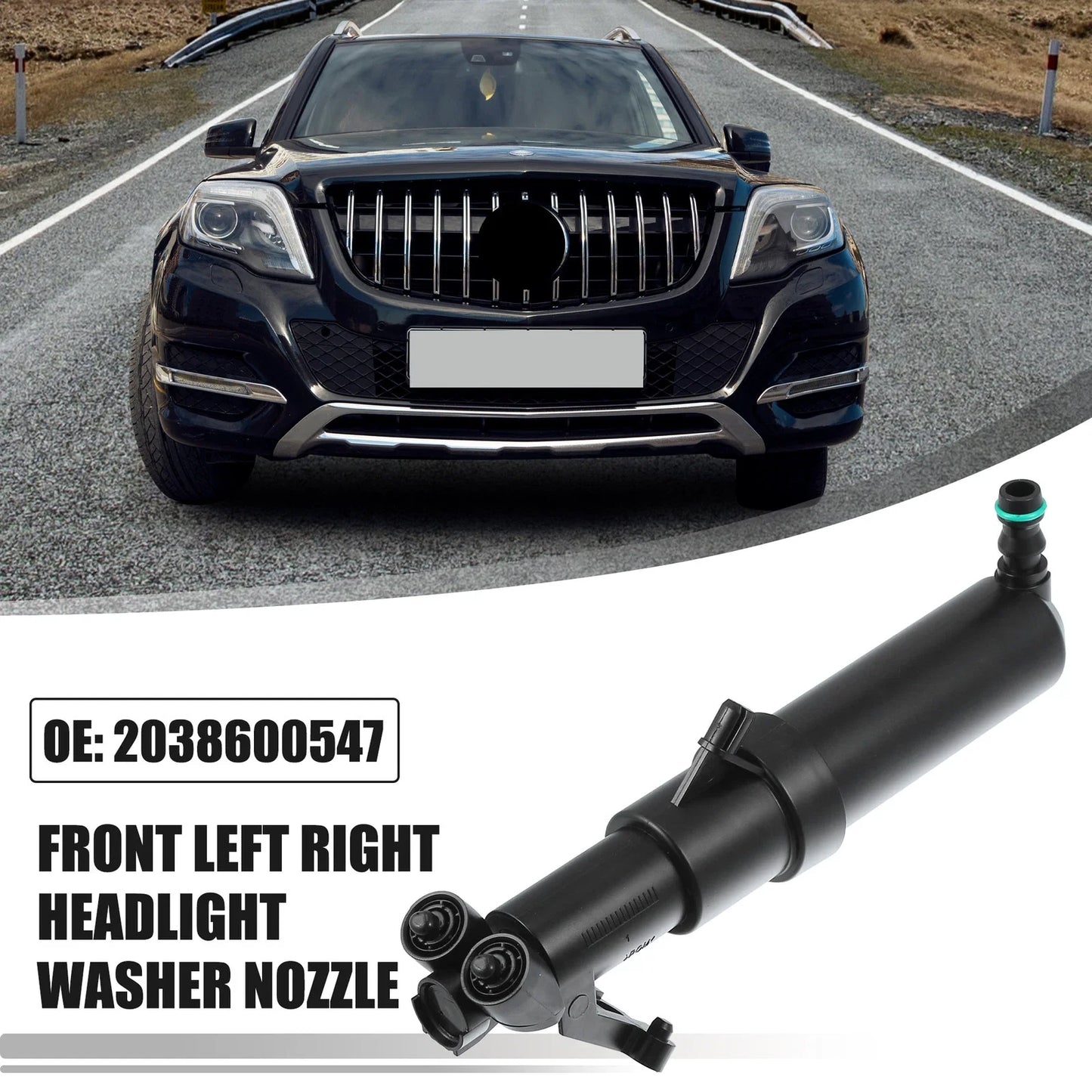 Headlight Washer Nozzle for Mercedes-Benz C230 (2003-2007)