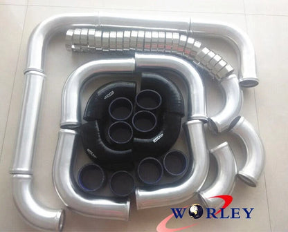 2.5" Turbo Intercooler Piping Kit for Universal Applications
