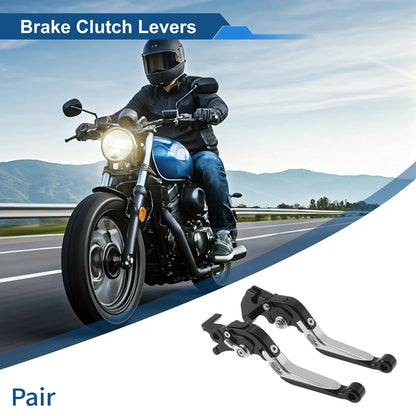 Adjustable Brake Clutch Lever Set for Yamaha MT125 (2014–2021)
