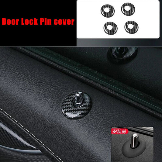 30 x Carbon Fiber Interior Accessories Cover Trim for Cadillac XTS (2013–2020)