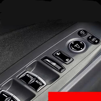 Rubber Window Lift Lock Switch Button Trim Cover for Honda Accord (2023–2024)