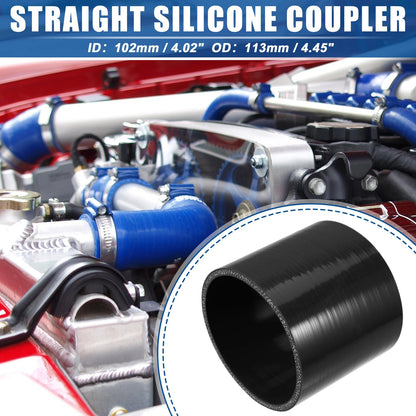 100mm Silicone Coupler Turbo Pipe for Universal Fit (3.94")