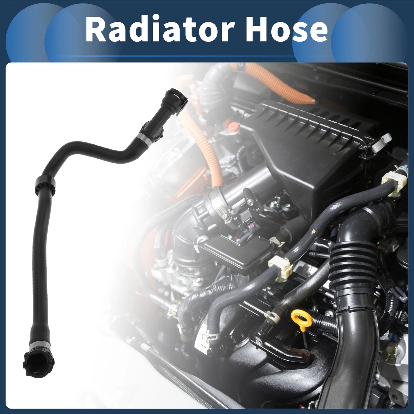 Radiator Hose for BMW 530i 2017-2023, 540i 2017-2020 No. 17128602616