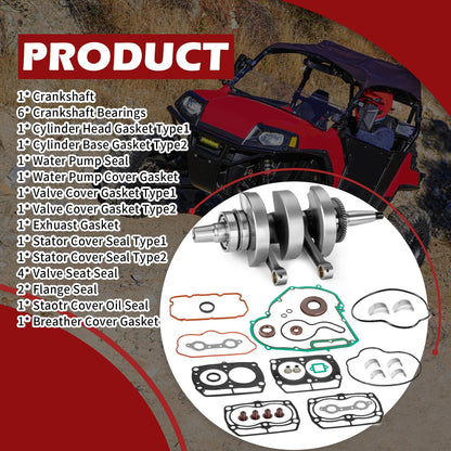 Crankshaft Rebuild Kit for Polaris RZR 800 (2008–2014)