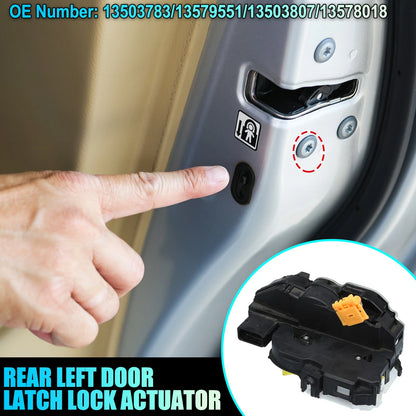 Rear Left Door Latch Lock Actuator for Chevy Cruze (2011–2014) 13503783