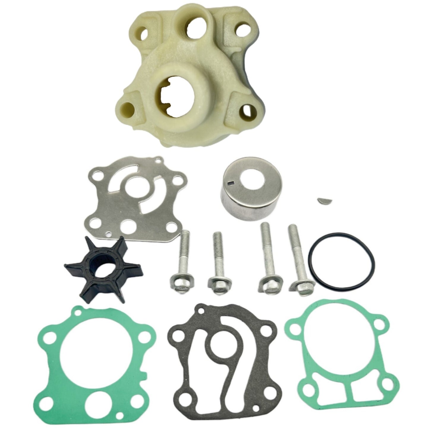 Water Pump Impeller Kit for Yamaha 50 60 70 HP Outboards (2000–2023)
