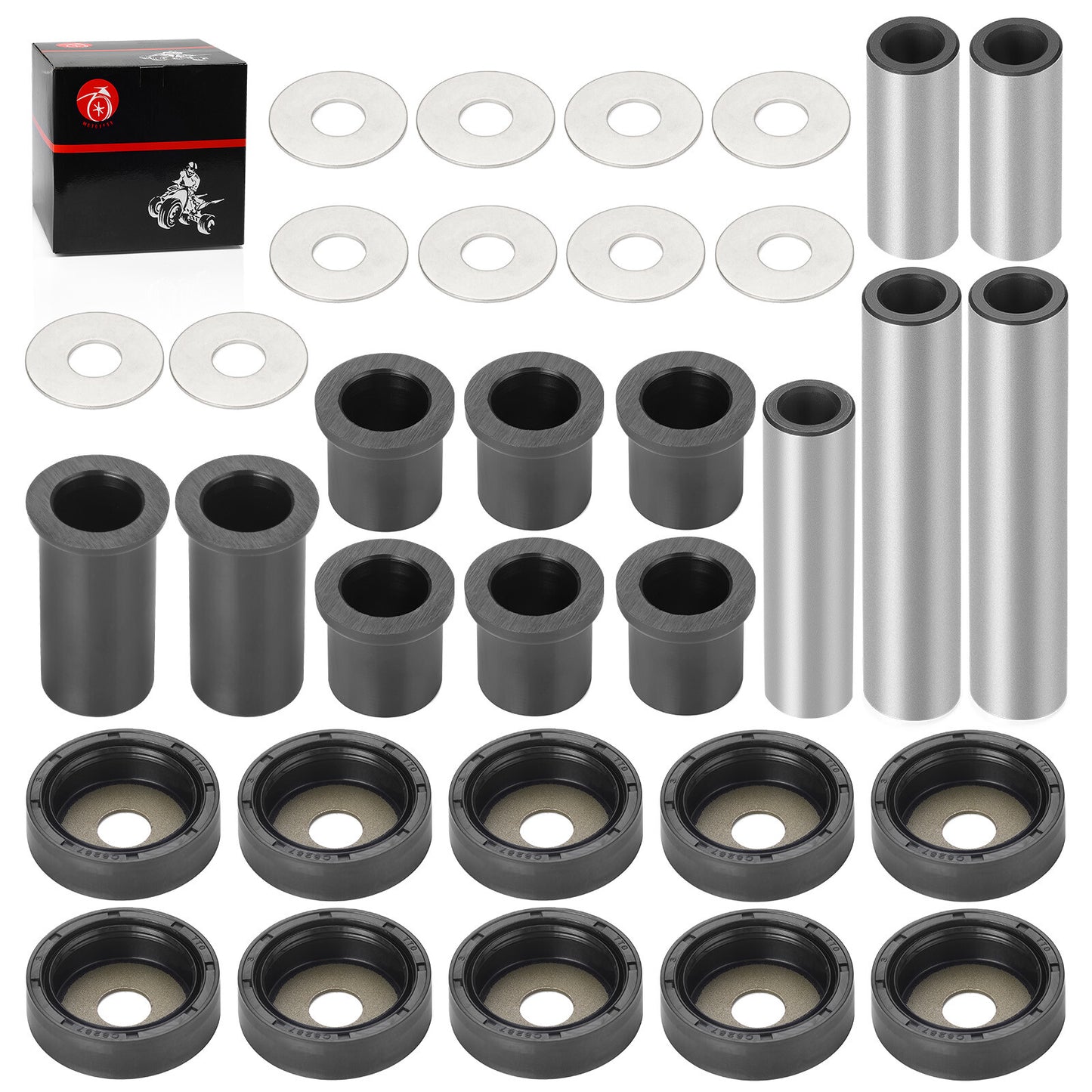 Rear A-Arm Suspension Bushing Kit for Suzuki King Quad 450 700 (2005–2018)