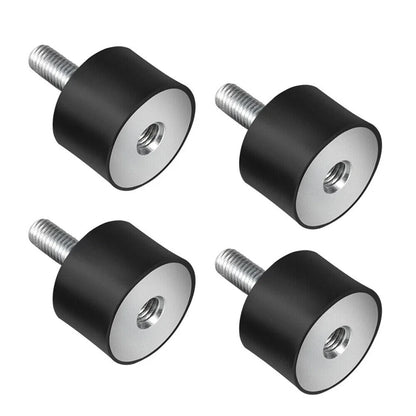 Anti Vibration 4Pcs M8 Rubber Mounts Isolator Bobbins for Car Exhaust System