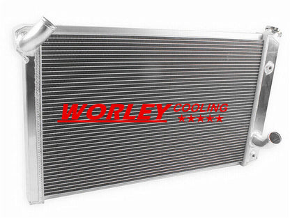 33.5" Aluminum Radiator for Chevy Corvette C3 V8 5.7L 7.4L (1973-1976)