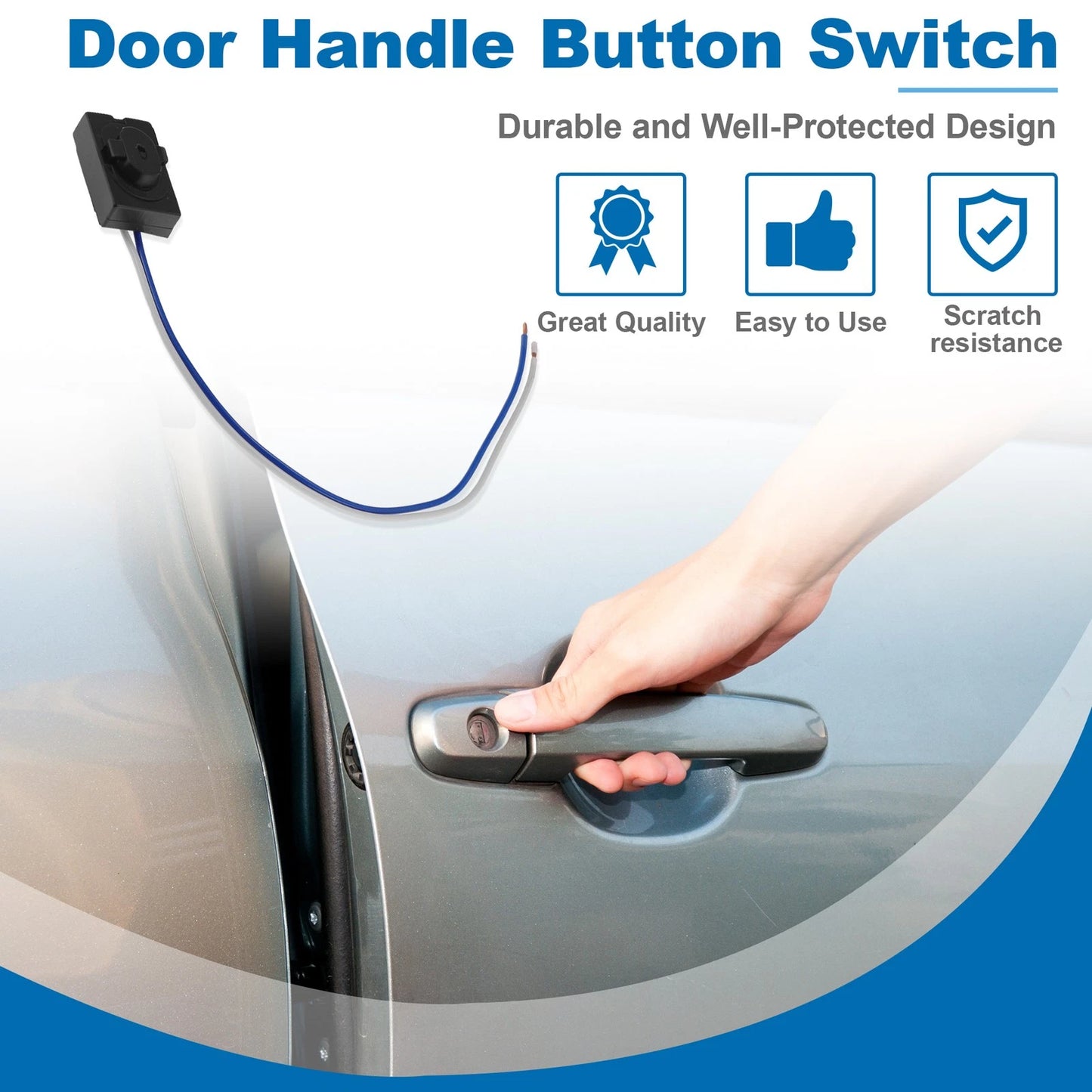 Front Left/Right Door Handle Button Switch for Hyundai i40 (2011–2019) 82651-A7200