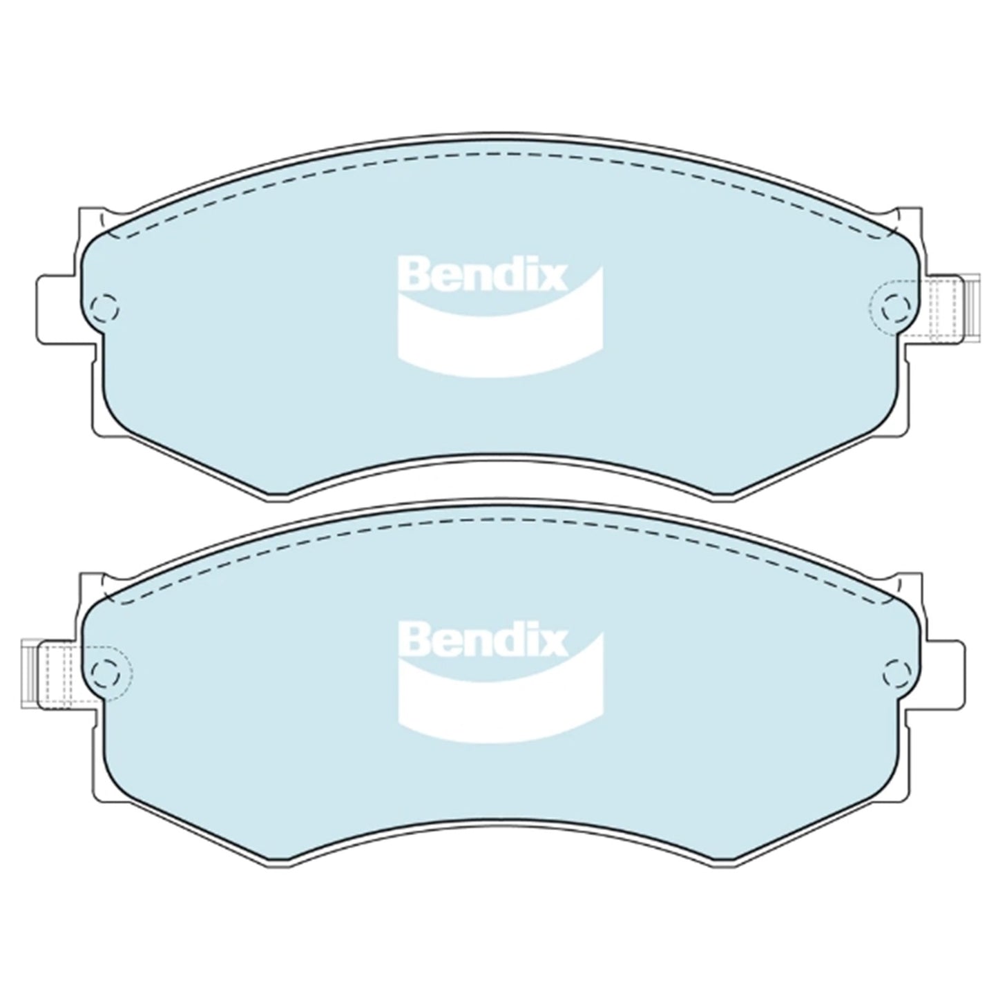 Front Disc Brake Pads Set for Nissan Pintara (1989–1992)
