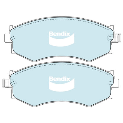 Front Disc Brake Pads Set for Nissan Pintara (1989–1992)