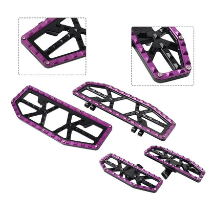10" Pullback Handlebar Risers Clamp for Harley Softail Sportster
