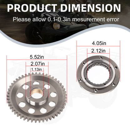 Starter Clutch Idler Gear Gasket Kit for Yamaha Viking 700 (2015–2024)