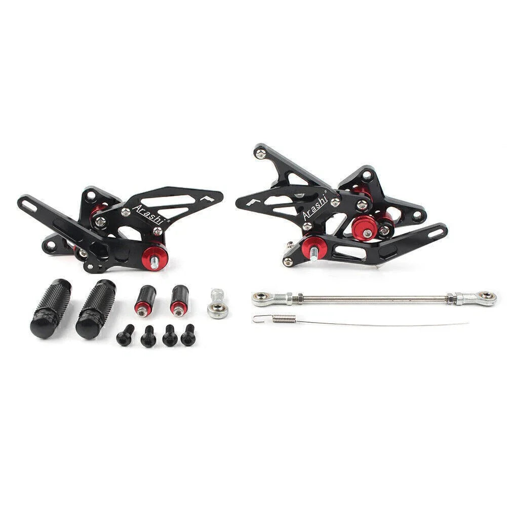 CNC Rearset Footpeg Rest Pedal for Suzuki GSXR 1300 Hayabusa (1999-2018)