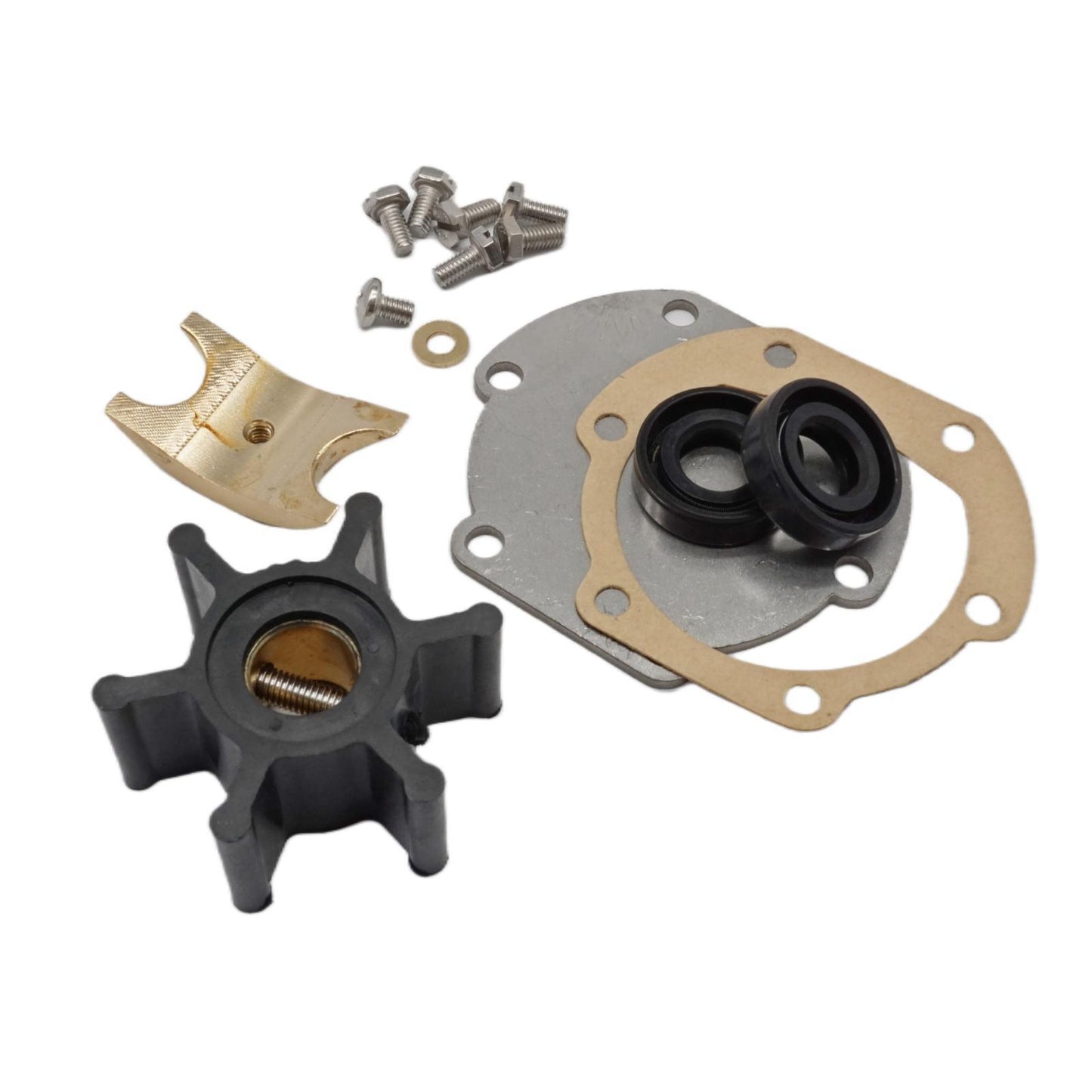 Sea Water Pump Impeller Repair Kit for Johnson Volvo (Fits 10-35098-2)