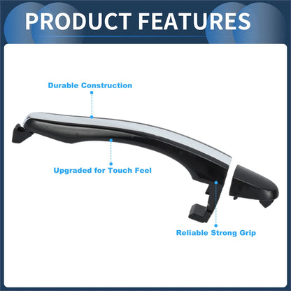 Front Right Door Handle for Hyundai Azera (2006–2011) 1 Pcs