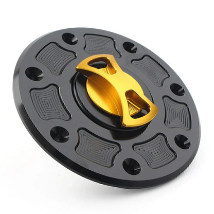 Fuel Gas Tank Cap Cover for Kawasaki Ninja 500, ZX-6, ZX-7, ZX-9, ZRX-1100 (1994-2003)
