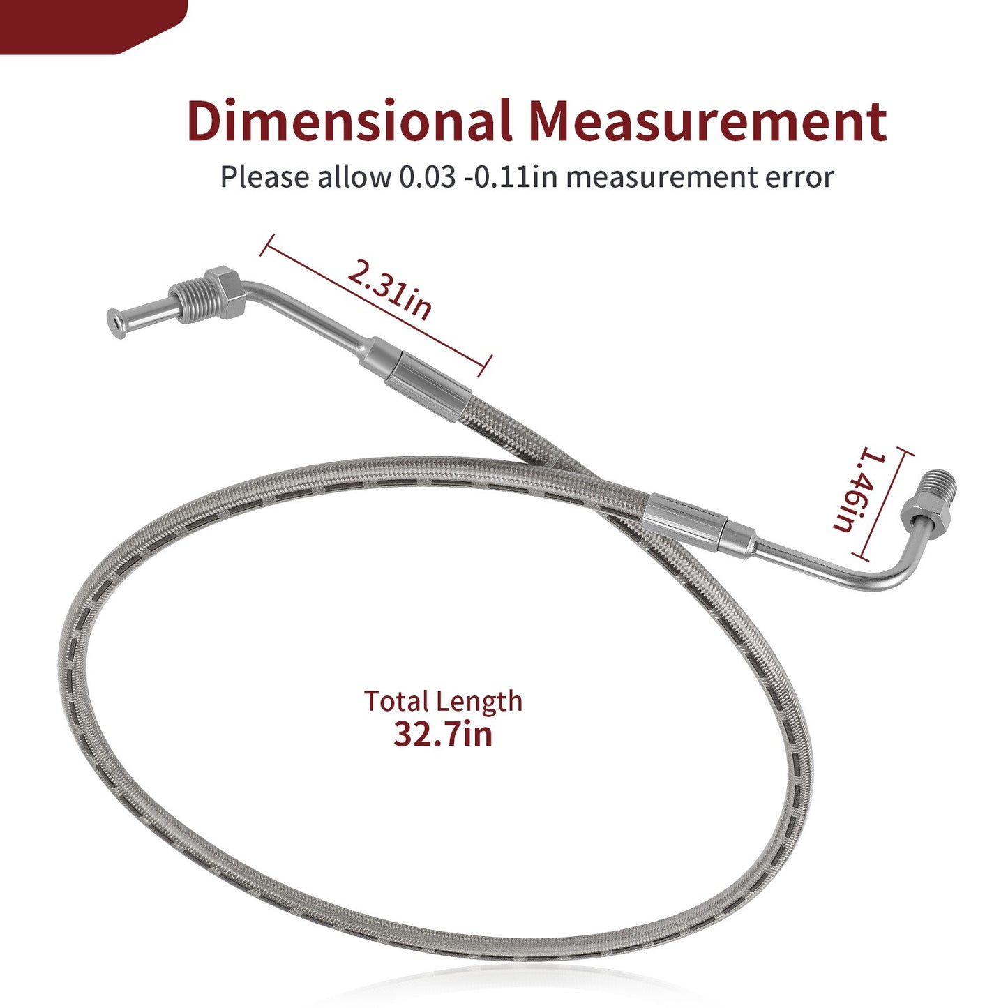 Rear Brake Line for Polaris Sportsman 850 SP XP Scrambler (2013–2025)