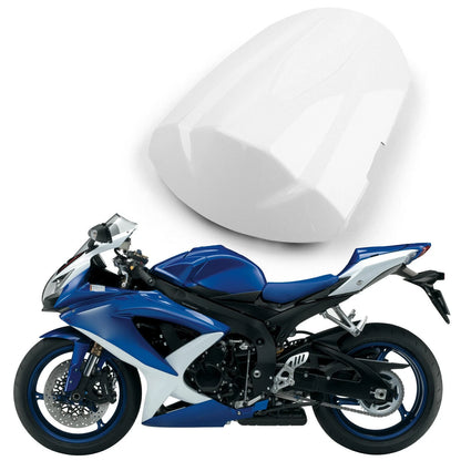 Rear Seat Cover Cowl for Suzuki GSXR600 GSXR750 (2008–2010) White A