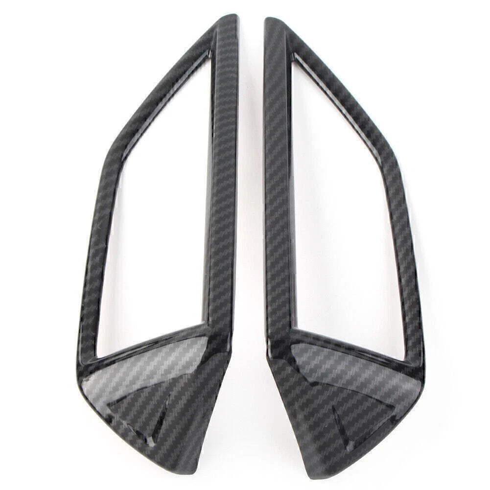 Front Middle Air Vent Cover Trim for Subaru Forester (2019–2022) Carbon Fiber