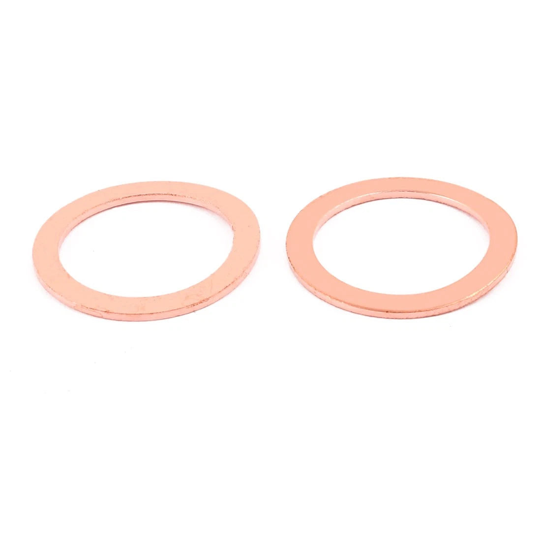 10pcs Flat Ring Copper Crush Washer Sealing Gasket for Universal