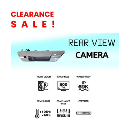Chrome Tailgate Handle with Camera for Toyota Hilux SR SR5 (2015–2020)