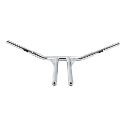 Chrome Rise 1-1/4 T-Bar Handlebar for Harley Road King Softail Deluxe