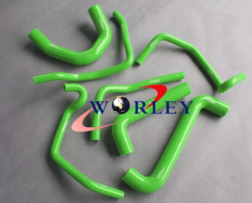 Green Silicone Radiator Hose Kit for Holden Commodore VY (2002–2004)