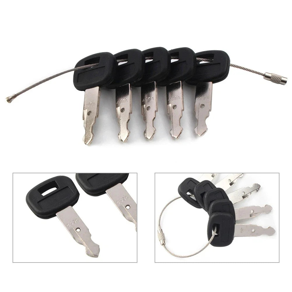 10 x Ignition Keys for Kubota Mini Excavator (No Year Specified)