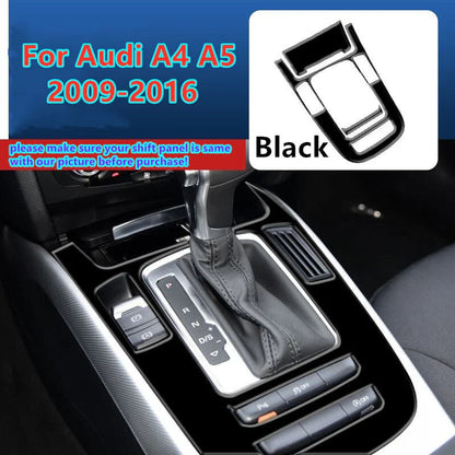 Center Console Gear Shift Panel Cover Trim for Audi A4 B8 A5 (2009–2012)
