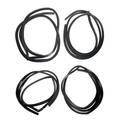 Set of 4 Door Weatherstrips for Toyota Corona Sedan (1964–1970)