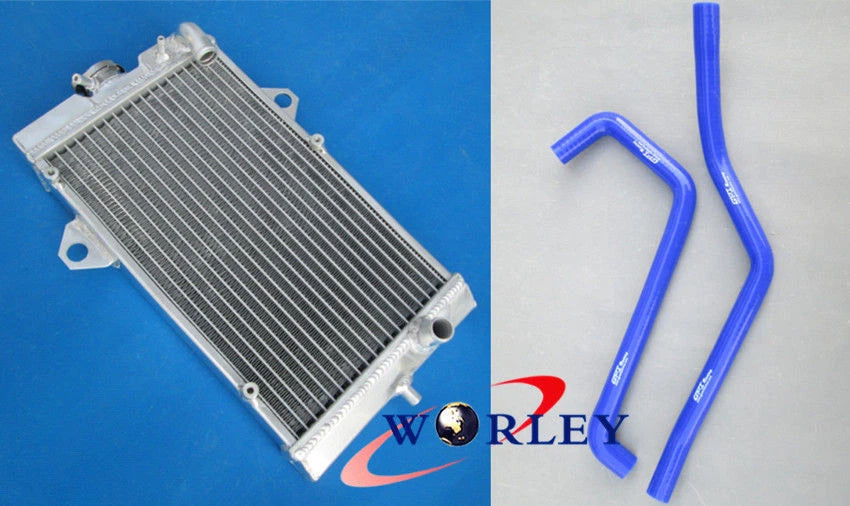 Aluminum Radiator & Green Hose for Yamaha Raptor YFM 700R (2006–2012)