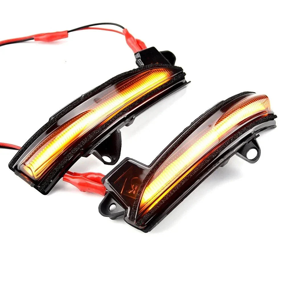LED Sequential Side Turn Signal Mirror Blinker Lights for Ford Fusion (2013–2020)