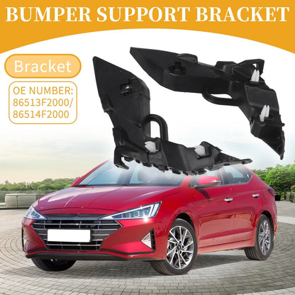 Front Bumper Support Bracket for Hyundai Elantra (2017-2018) 1 Pair