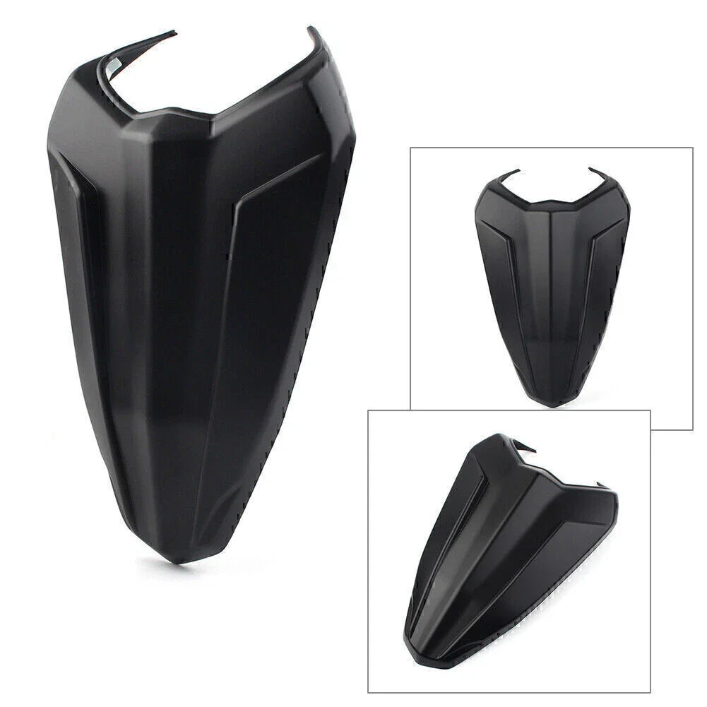 Matte Black Rear Pillion Seat Cover for Yamaha YZF R15 (2017-2021)