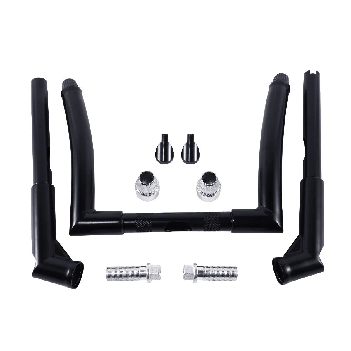 12" Rise Ape Handlebar for Harley Sportster 883 1200 48 Custom Dyna (2004-2023)