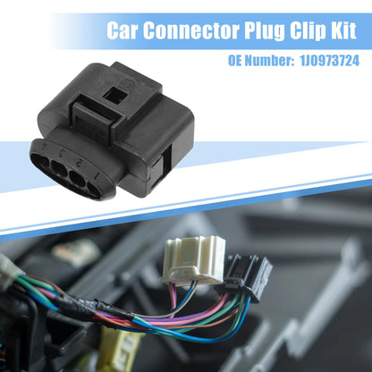 Set of 8 4 Pin No.1J0973724 Coil Pack Connectors for VW Audi Seat