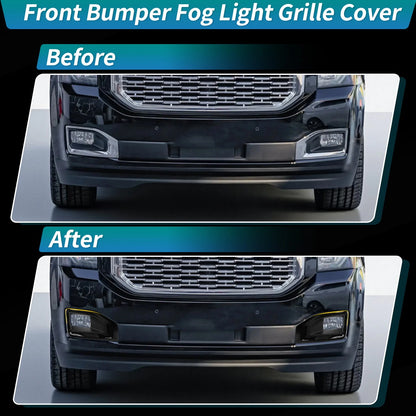 Fog Light Grill for GMC Yukon (2015–2020) Bezels Cover 22936426/22936427