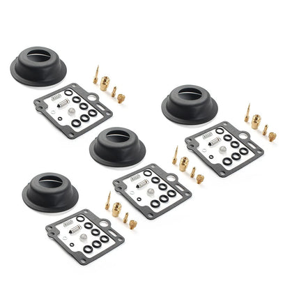 Set of 4 Carburetor Repair Rebuild Kits for Yamaha XJ750 Maxim (1985)