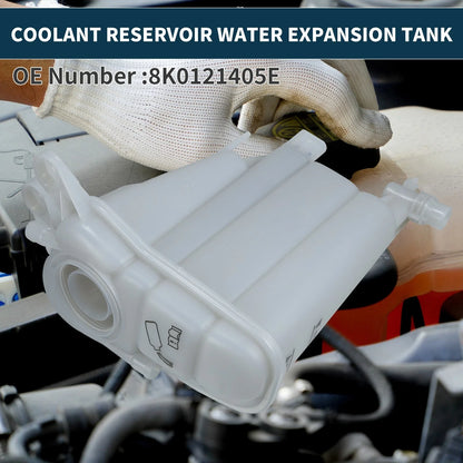 Coolant Expansion Overflow Tank with Sensor for Audi S5 2007-2012