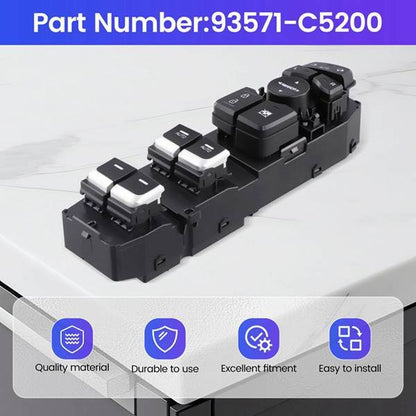 Left Front Master Power Window Switch for Kia Sorento (2015–2021)
