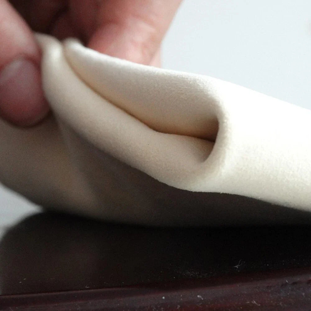 Water Absorbent Chamois Leather Cleaning Towels for Efficient Cleaning