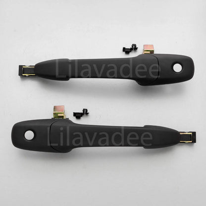 Matte Black Outer Door Handles for Ford Ranger, Mazda BT-50 (2006-2011)