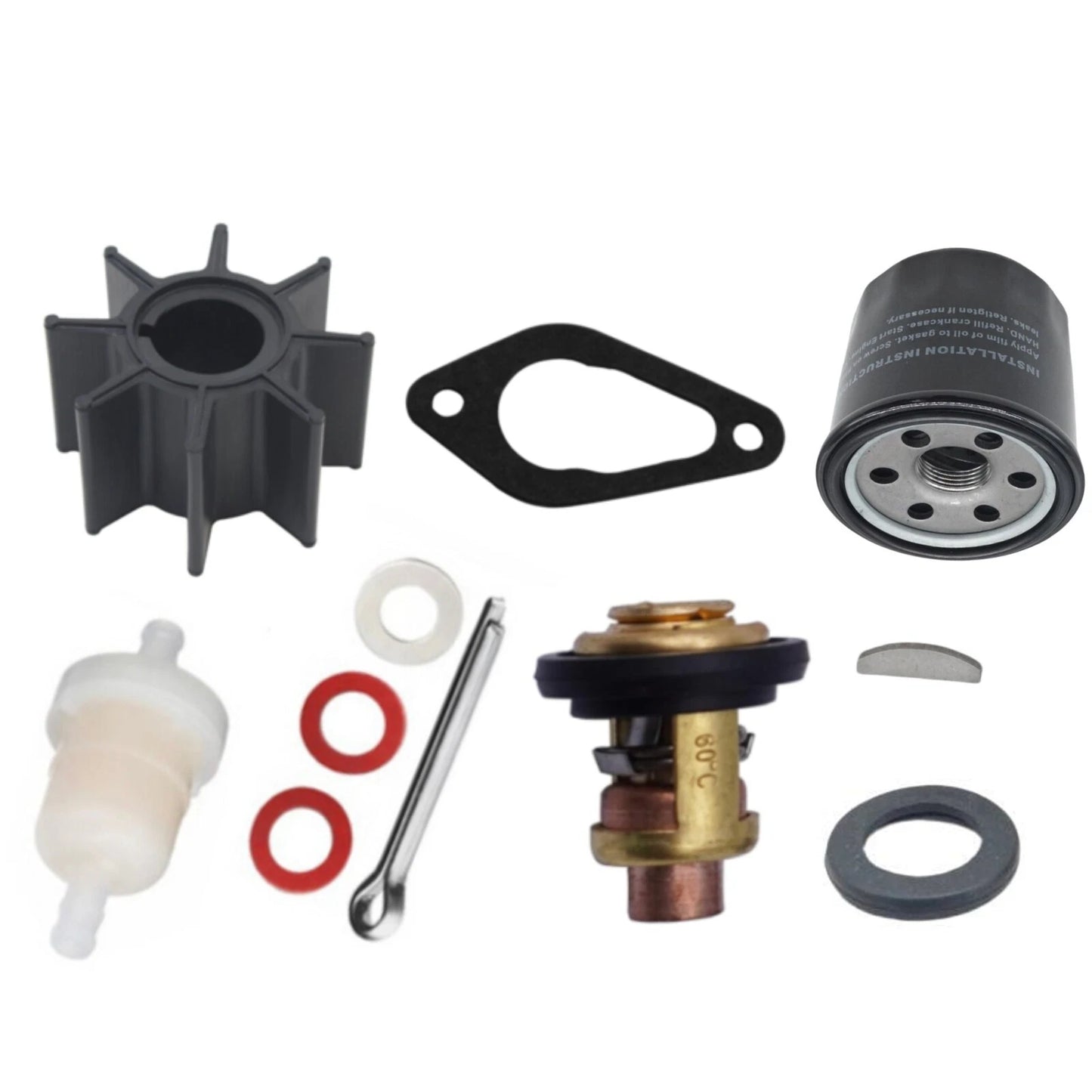 Outboard Maintenance Kit for Tohatsu MFS 9.9, 15, 20D