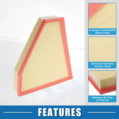 Cabin & Engine Air Filter Set for BMW 128i L6 3.0L (2008–2013) No. 13717542294