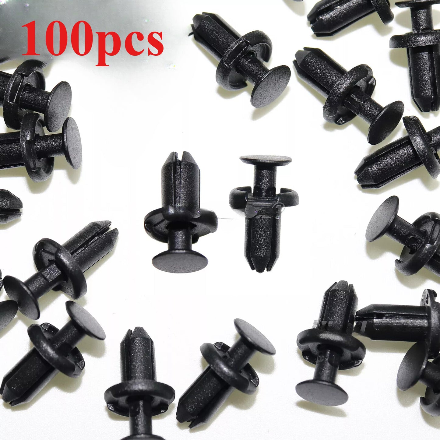 100pcs Wheel Opening Molding Clips for Toyota
