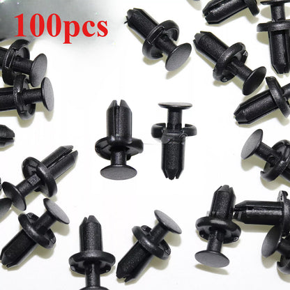 100pcs Wheel Opening Molding Clips for Toyota